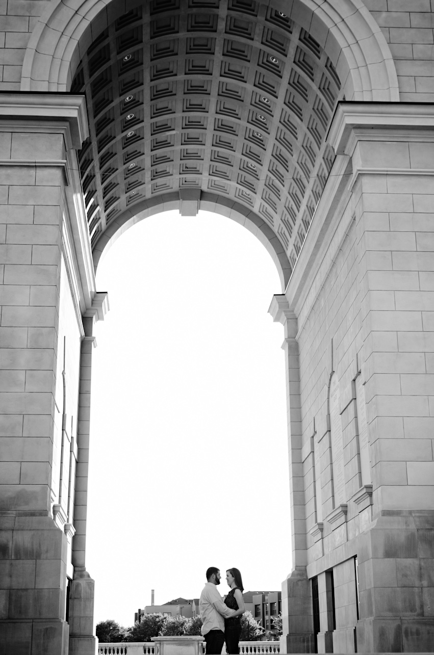 Atlantic Station engagement photography